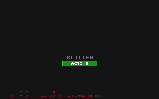 RandoMaZer atari screenshot